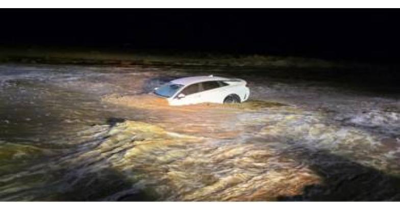 കാലിഫോര്‍ണിയ വെള്ളപ്പൊക്കം: കാണാതായ രണ്ട് വയസുകാരനായി തിരച്ചില്‍ തുടരുന്നു