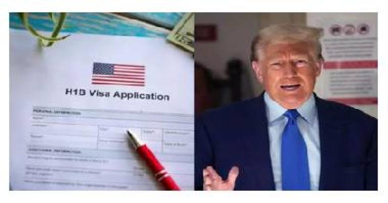 'ഒരു ലക്ഷം ഡോളര്‍ വാര്‍ഷിക ഫീസ് അല്ല, ഒറ്റത്തവണ ഫീസ്'; എച്ച്1 ബി വിസയില്‍ വിശദീകരണവുമായി യു.എസ്