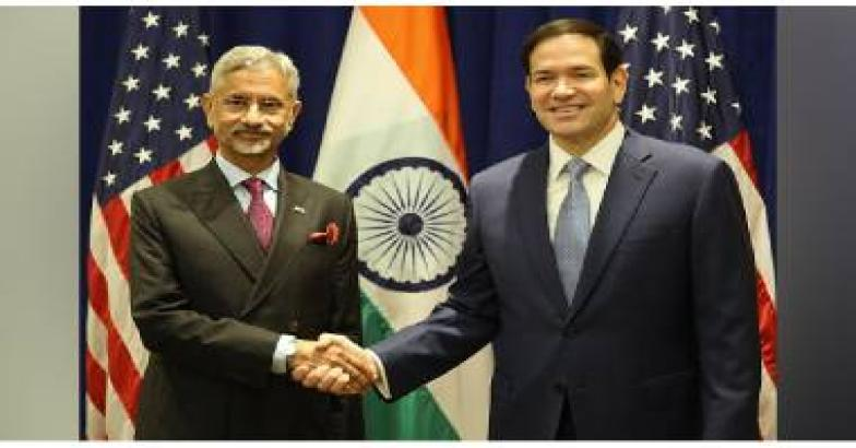 ഇന്ത്യ-യുഎസ് ബന്ധം ശക്തിപ്പെടുത്തും: സ്റ്റേറ്റ് സെക്രട്ടറി മാര്‍ക്കോ റൂബിയോയുമായി കൂടിക്കാഴ്ച നടത്തി എസ്. ജയശങ്കര്‍