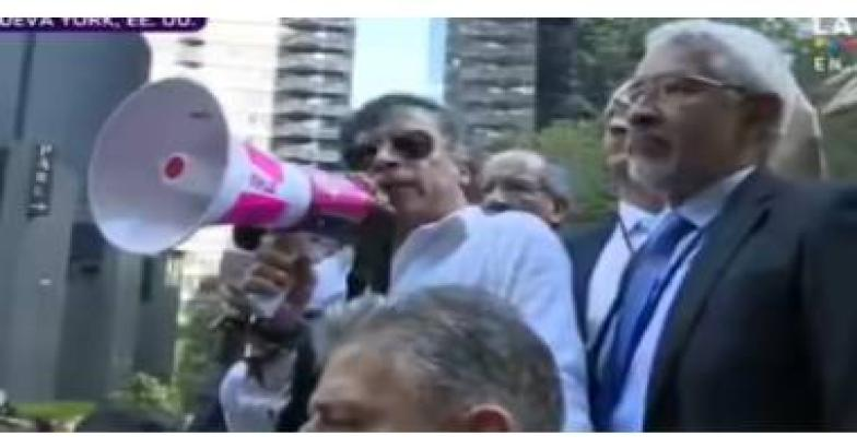 യു.എന്‍ സമ്മേളനത്തിന് എത്തിയ കൊളംബിയന്‍ പ്രസിഡന്റ് പാലസ്തീന്‍ അനുകൂല പരിപാടിയില്‍ പ്രസംഗിച്ചു; വിസ റദ്ദാക്കുമെന്ന് യു.എസ്