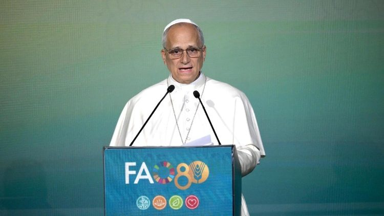 പട്ടിണിയെ ആയുധമാക്കുന്നത് കുറ്റകരം: ലിയോ പതിനാലാമൻ പാപ്പാ