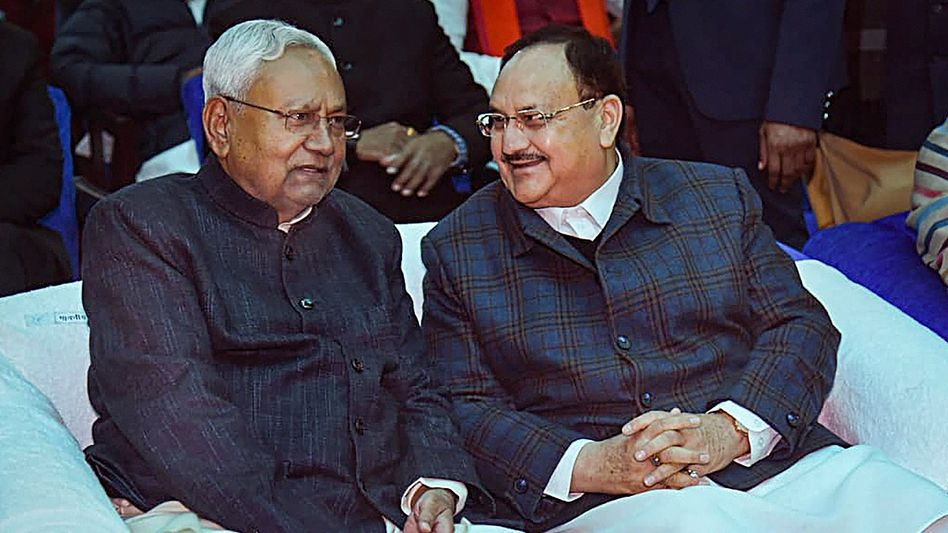 എൻഡിഎയുടെ ബിഹാർ പ്രകടനപത്രിക പുറത്തിറക്കി; തൊഴിലും വനിതാ ശാക്തീകരണവും പ്രധാന വാഗ്ദാനങ്ങൾ