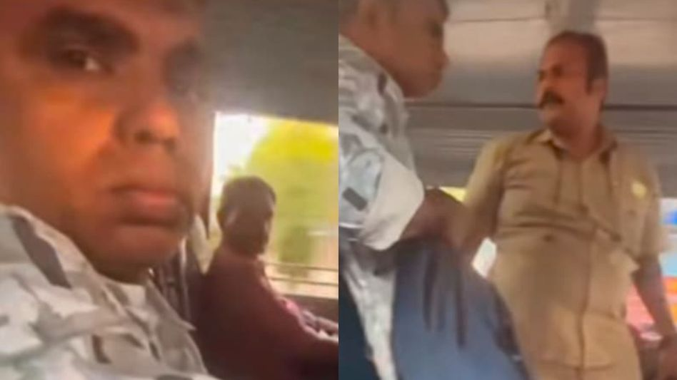 കെ.എസ്.ആർ.ടി.സി ബസിൽ യുവതിയ്ക്ക് നേരെ സഹയാത്രികന്റെ ലൈംഗികാതിക്രമം: കരണത്തടിച്ച് യുവതി
