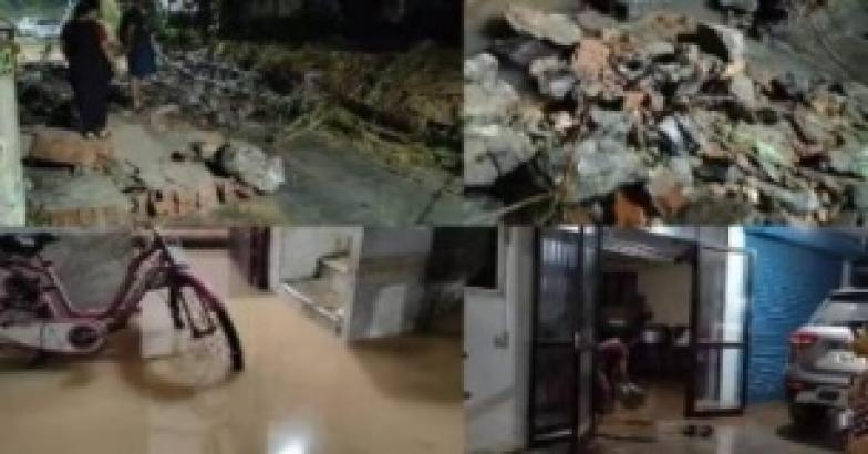 കൊച്ചിയില്‍ ഒന്നേകാല്‍ കോടി ലിറ്ററിന്റെ ജലസംഭരണി പൊട്ടിയ സംഭവം; സ്ഥലം സന്ദര്‍ശിച്ച് ജില്ലാ കളക്ടര്‍ ജി പ്രിയങ്ക
