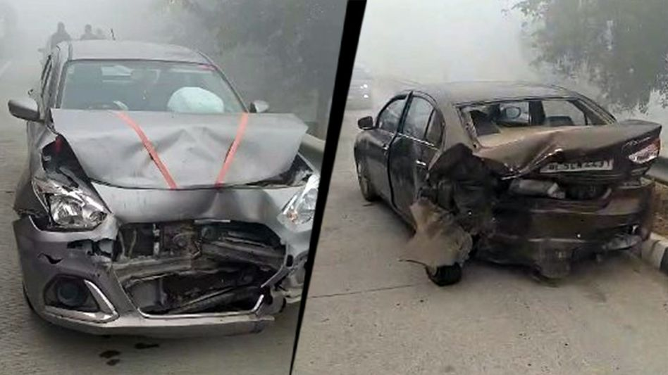 മൂടൽമഞ്ഞിൽ വാഹനങ്ങൾ കൂട്ടിയിടിച്ച് നിരവധി പേർക്ക് പരിക്ക്
