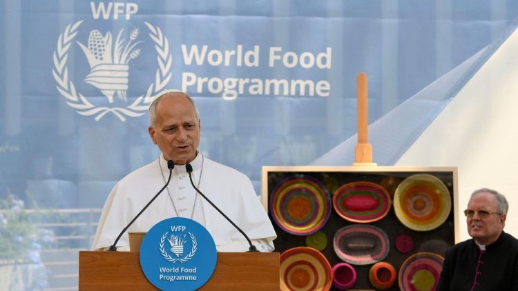 Pope to WFP: Conflicts are 'fed' more readily than people are nourished
