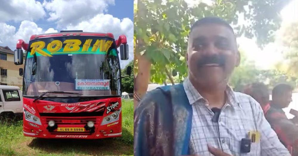ബസിന് പെര്‍മിറ്റ് ഇല്ല, റോബിൻ ബസ് വീണ്ടും പിടിച്ചെടുത്തു എം.വി.ഡി