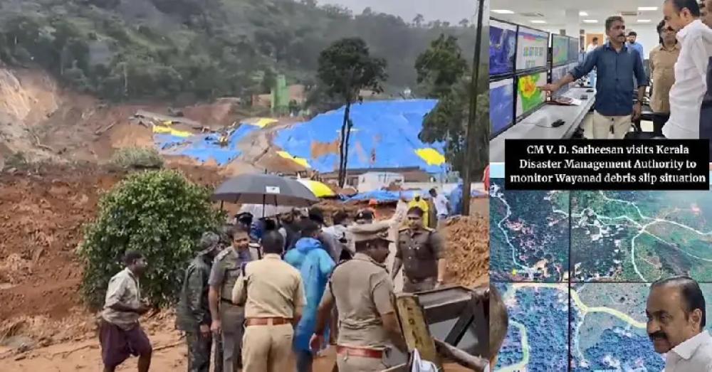 വയനാട് മണ്ണിടിച്ചില്‍: ദുരന്തഭൂമി സന്ദര്‍ശിക്കാന്‍ മുഖ്യമന്ത്രി വി.ഡി സതീശന്‍ ഇന്ന് എത്തും