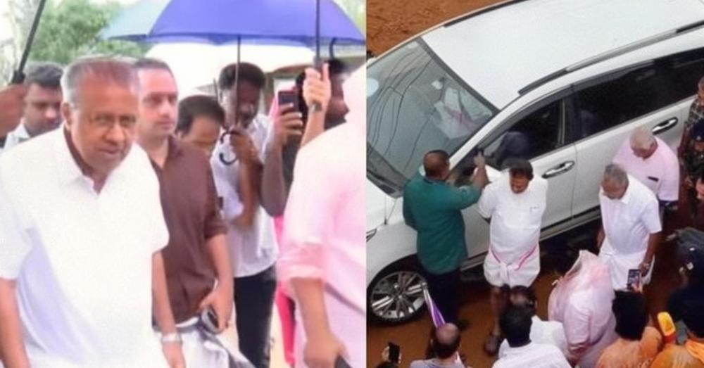 വയനാട് കള്ളാടി ദുരന്ത മേഖല സന്ദർശിച്ച് പ്രതിപക്ഷ നേതാവ് പിണറായി വിജയൻ