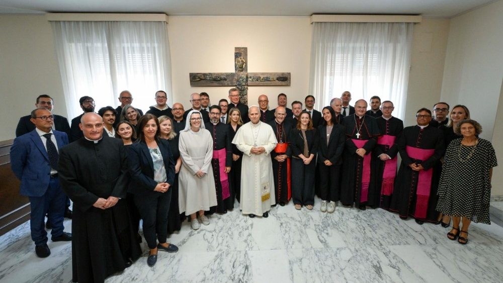 Pope Leo XIV visits Dicastery for Culture and Education