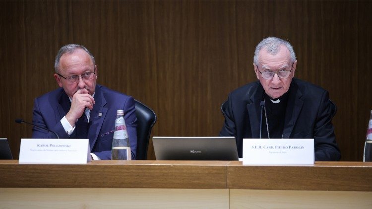 Parolin: Totalitarian regimes of past defeated; temptation to 'be like God' remains