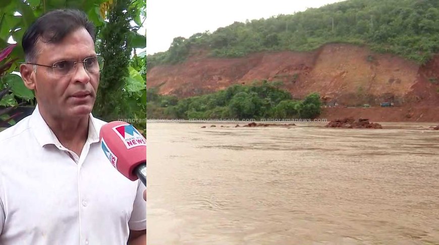 നദിയില്‍ നാല് ലോഹ ഭാഗങ്ങള്‍ കണ്ടെത്തി, പരിശോധന രാത്രിയിലും തുടരും': റിട്ട. മേജര്‍ ജനറല്‍, എം ഇന്ദ്രബാലൻ